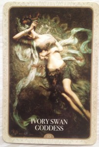 Kuan Yin - Ivory Swan Goddess